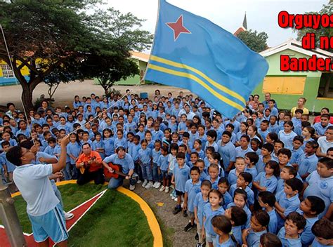 Ban Celebra Dia Di Himno Y Bandera Cu Orguyo Y Amor Pa Patria