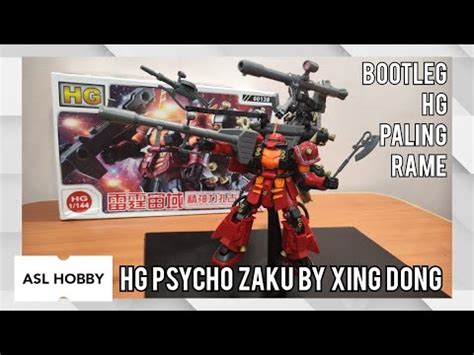 Review Hg Psycho Zaku By Xing Dong Bootleg Bootleg Murah Recommended