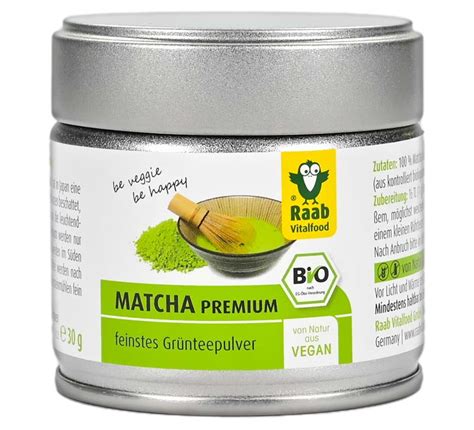 Raab Matcha Grünteepulver bio naturPur Shop