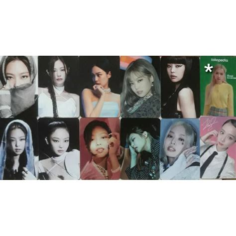 Jual Pc Photocard Blackpink Jisoo Stella Bptg Jennie Flimty Rose