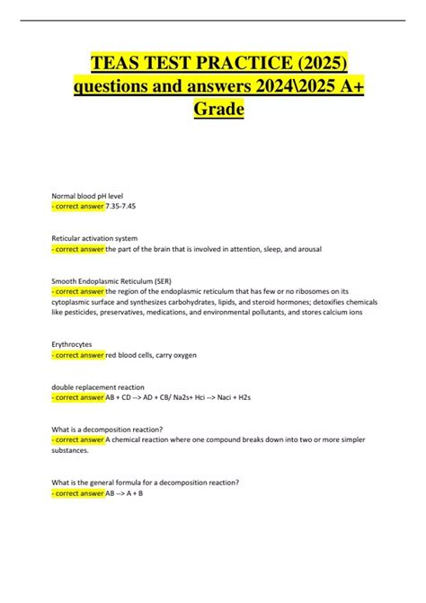 This is how you use a quizlet teas practice test for high scores 27