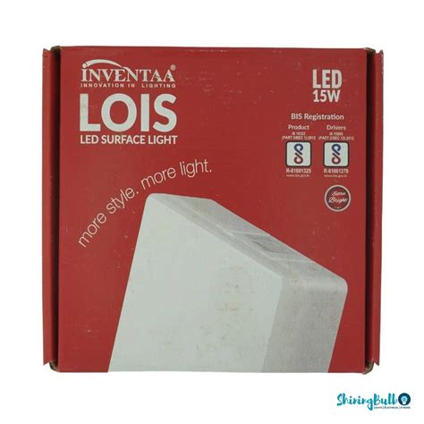 Buy Inventaa 15 Watt Surface Light Square Online ShiningBulb