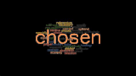 CHOSEN: Synonyms and Related Words. What is Another Word for CHOSEN ...