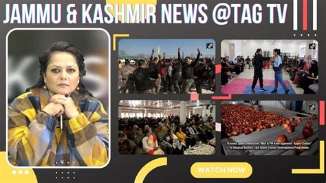 Jammu Kashmir News Bulletin With Haleema Sadia 08 March 2023 TAG TV