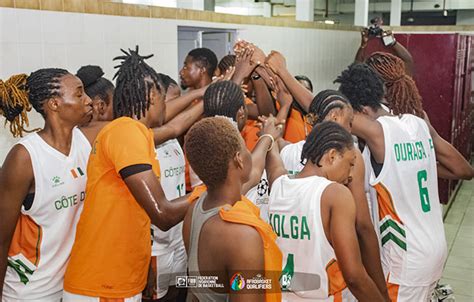 Elim Afrobasket Dames Les L Phantes Se Qualifient Avec Brio