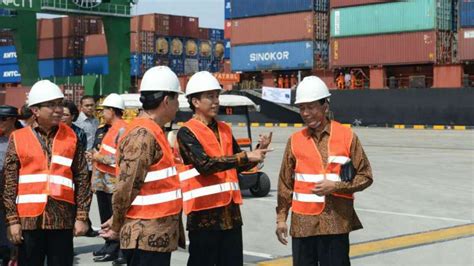 Foto Proyek Terminal Kalibaru Tahap 1B Dipastikan Rampung Tepat Waktu