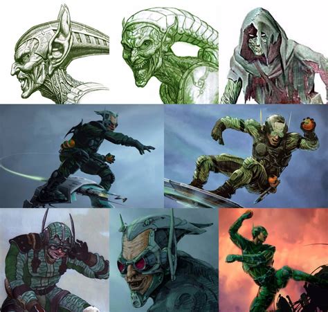 Spider Man 2002 Green Goblin Concept Art X Post Cineconceptart By