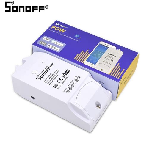 SONOFF POW R2 16A Wifi Switch Controller Real Time Vicedeal