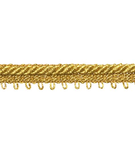 12 Gold Cord Apparel Trim Joann