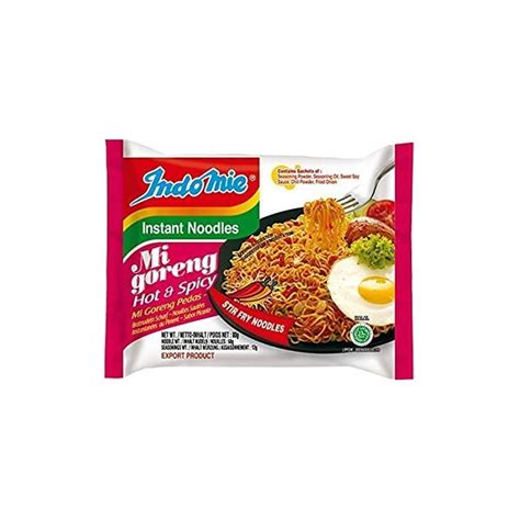 Buy Indomie Mi Goreng Instant Stir Fry Noodles Halal Certified Hot