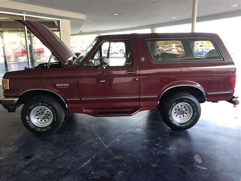 1991 Ford Bronco Silver Anniversary Edition For Sale ClassicCars