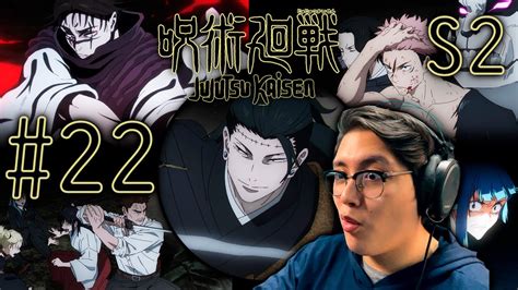 TODOS VS GETO JUJUTSU KAISEN TEMP2 S2 EP 22 REACCIÓN