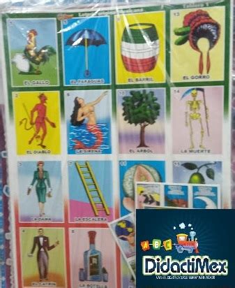 Loteria Mexicana Tradicional Gigante Juegos De Mesa Didactimex