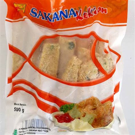 Jual SAKANA KEKIAN 500 GR REMPAH BAKSO BASO SEAFOOD FROZEN FOOD BEKU