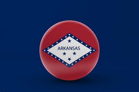 Premium Photo | Arkansas flag