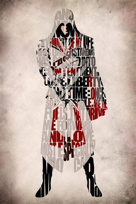 Ezio Assassins Creed Brotherhood Digital Art By Inspirowl Design