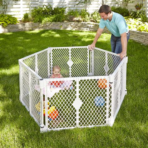 Super Play Yard Area Child Baby Safety Gate Indoor Outdoor Toddler Playground 7426873081930 | eBay