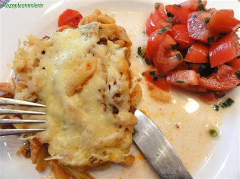 Nudeln MAKKARONI BOLOGNESE AUFLAUF Rezept Kochbar De