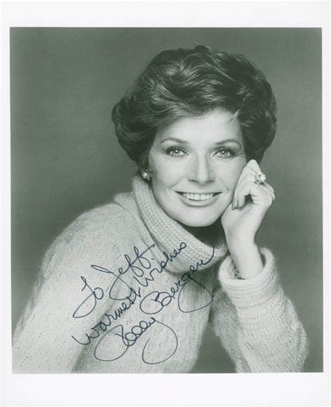 Polly Bergen Autographed Inscribed Photograph Historyforsale Item