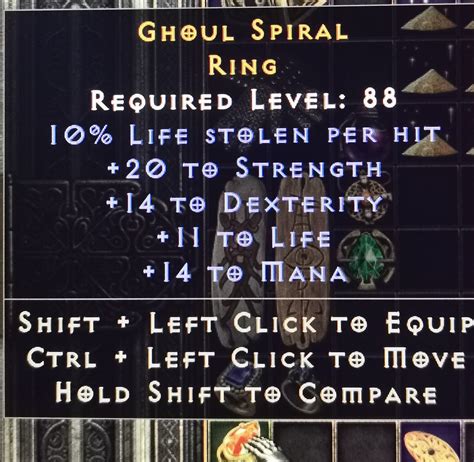 Craft Rings Fcr Ll Life Str Res Dual Leech Etc Topic D2jsp