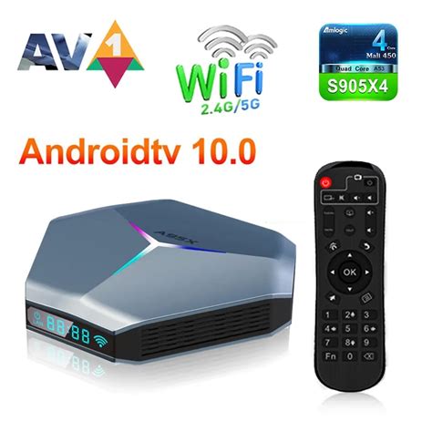 A X F Rgb Amlogic S X Smart Android Tv Box K Hd Youtube Gb