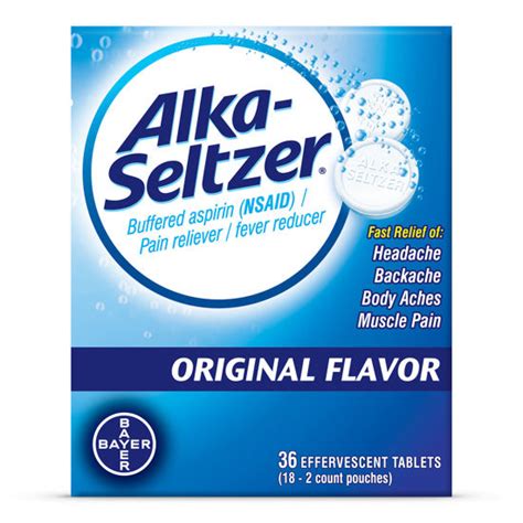 Highmark Wholecare Otc Store Alka Seltzer Original Foil Tablets Ct