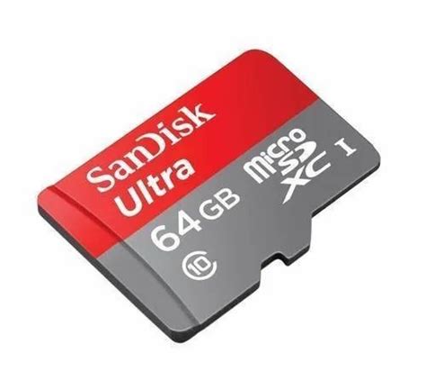 Micro SD Card 64 Gb San Disk Class 10 Ultra At Planet Telecom At Rs 750