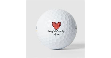 Valentines To Golfer With Love You Golf Balls Zazzle In 2023 Golf