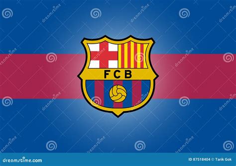 Fc Barcelona Logo Editorial Stock Image Illustration Of Jersey 87518404