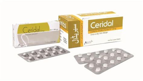 Ceridal Tablet 10mg Smarthealer Pk