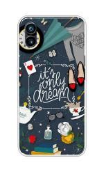 Buy Oyestuff Multicolor Silicone Dream Printed Dream For Nothing Phone