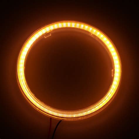 Pcs Mm Car Cob Led Angel Eyes Halo Ring Fog