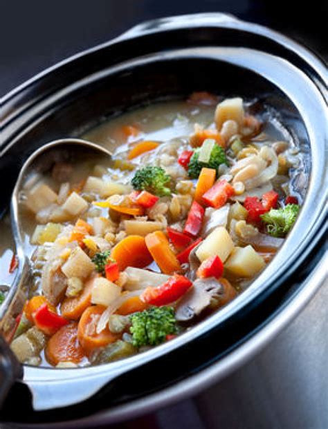 Best 30 Slow Cooker Chicken Vegetable Soup Best Recipes Ideas And Collections