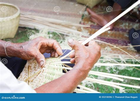 Basket Weaving Stock Photo Image Of Crafting Ancient 35318596