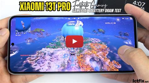 Xiaomi 13T Pro Fortnite Gaming Test Dimensity 9200 5G 144Hz Display