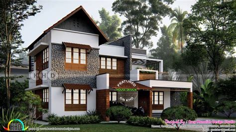 Modern And Stylish Kerala Home Design 2174 Sq Ft