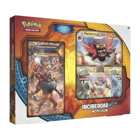 Pokémon Tcg Incineroar Gx Challenge Box Pokémon Center Official Site