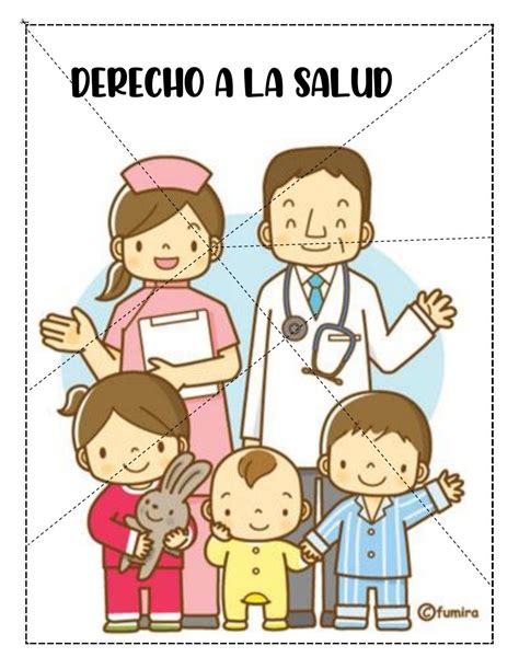 Derecho A La Salud Derechos De Los Niños Tareas Para Niños Figuras