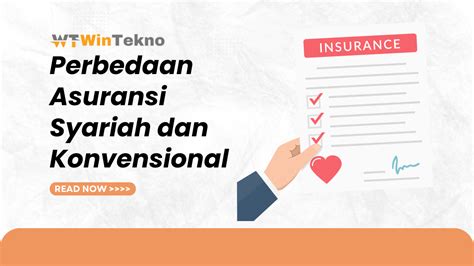 Perbedaan Asuransi Syariah Dan Konvensional Wintekno