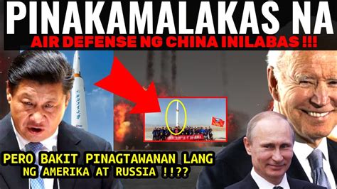 PINAKA MALAKAS NA AIR DEFENSE NG CHINA INILABAS PERO PINAGTAWANAN LANG