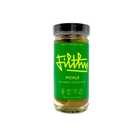 Buy Filthy Pickle Stuffed Olive 8 Oz Each Fridley Liquor