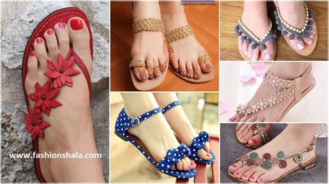 New Flip Flop Sandals For Female - Ethnic Fashion Inspirations!