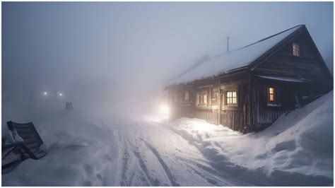 Ultimate Freezing Snowstorm Sounds For Sleepingfrosty Howling Wind