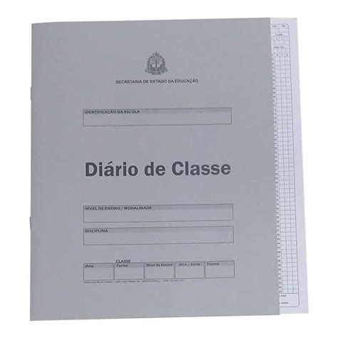 DIARIO CLASSE BIMESTRAL OFICIAL 8 FOLHAS Atacado Ideal