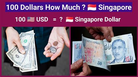 Singapore Currency Singapore Dollar United States Dollar How Much