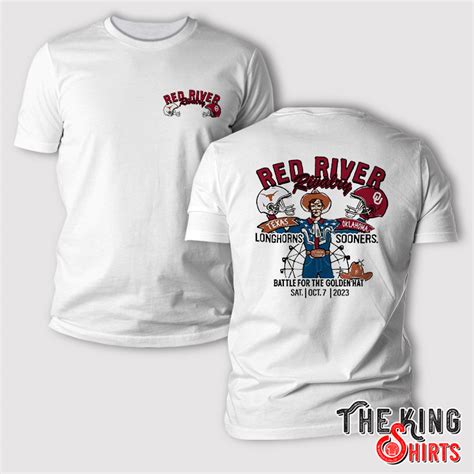 Texas Longhorns Vs Oklahoma Sooners Red River Rivalry T Shirt