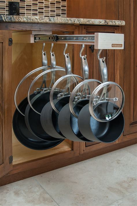 Never Lose Your Lid Again With This Amazing In Cabinet Pot And Pan Rack