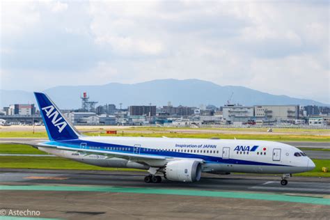 全日空 Boeing 787 8 Dreamliner JA818A 福岡空港 航空フォト by Astechnoさん 撮影2023年09月11日