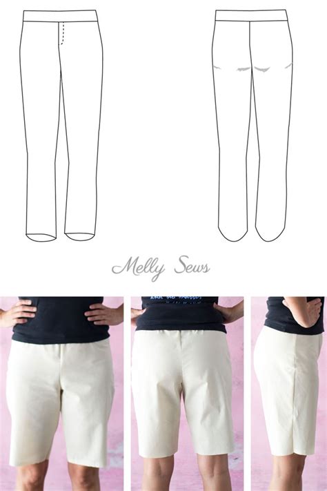 How to Fit Pants When Sewing - Pants Fitting Issues - Melly Sews