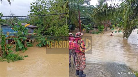 Beberapa Lokasi Di Sandakan Dilanda Banjir Kilat Deasoka